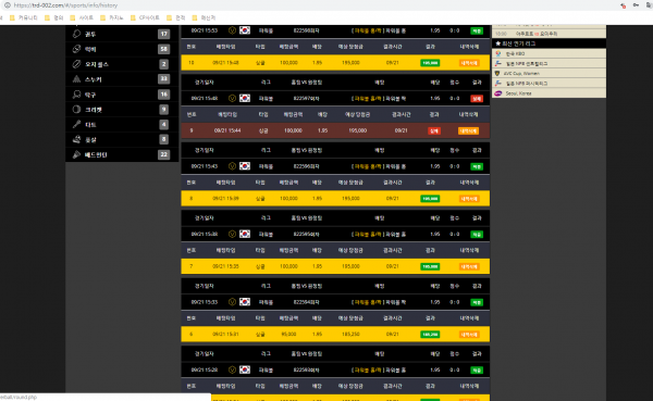 먹튀사이트 정보 [ 트레이딩벳 TRADINGBET ]