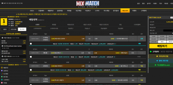 먹튀사이트 정보 [ 믹스매치 MIX/MATCH ]