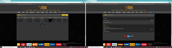 먹튀사이트 정보 [ 바이브 VIBE ]