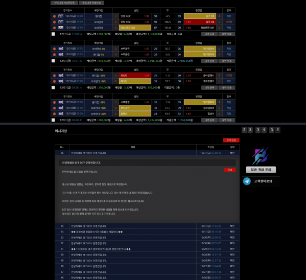 먹튀사이트 정보 [ 벳보이 BETBOY ]