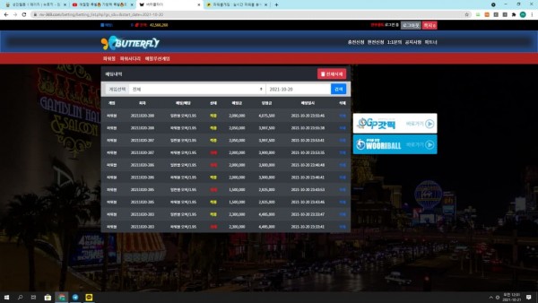 먹튀사이트 정보 [ 버터플라이 BUTTERFLY ]