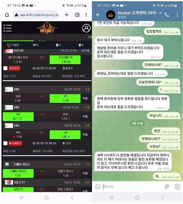 먹튀사이트 정보 [ 네스벳 NESBET ]