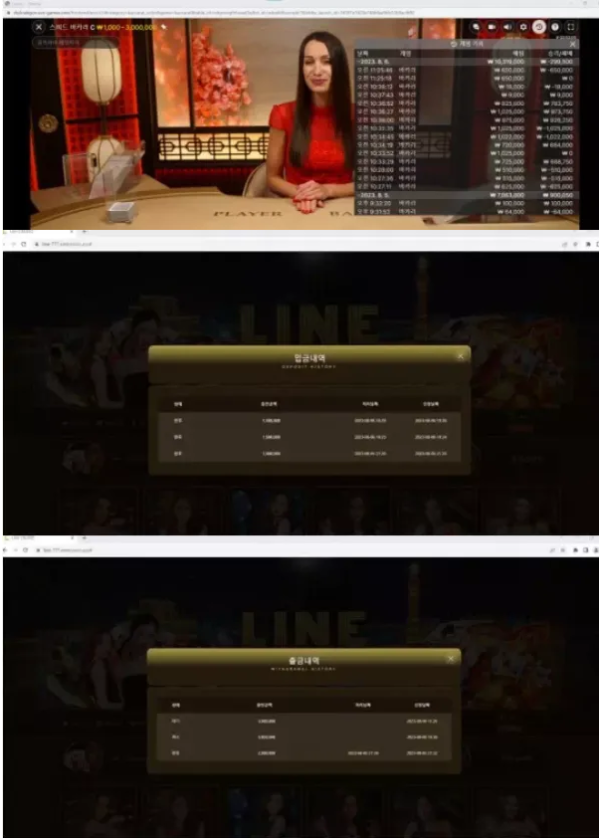 먹튀사이트 정보 [ 라인카지노 LINE CASINO ]