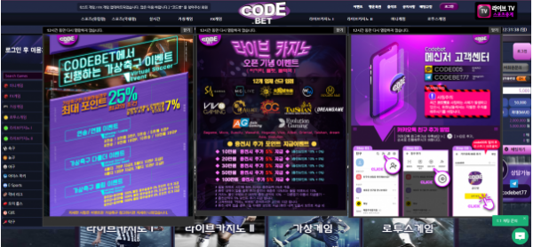 먹튀사이트 정보 [ 코드벳 CODEBET ]